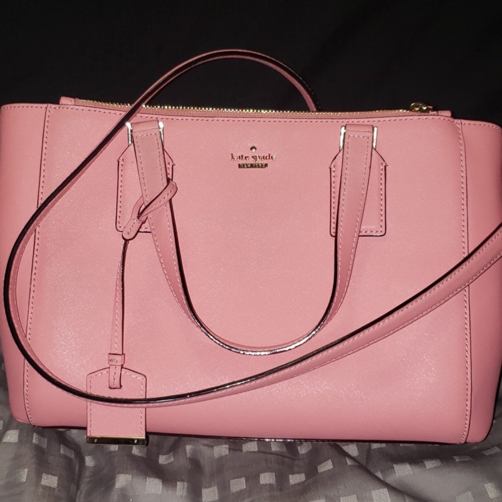 KATE SPADE BEAUTIFUL PINK TOTE MEDIUM PURSE